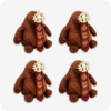 Expedition 33 Esquie Plush 4PCS