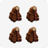 Expedition 33 Esquie Plush 4PCS